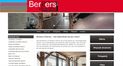 Desktop Screenshot of berkersvloeren.nl